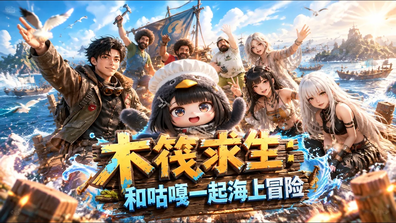 Raft Survival: Sea Adventures with Guga