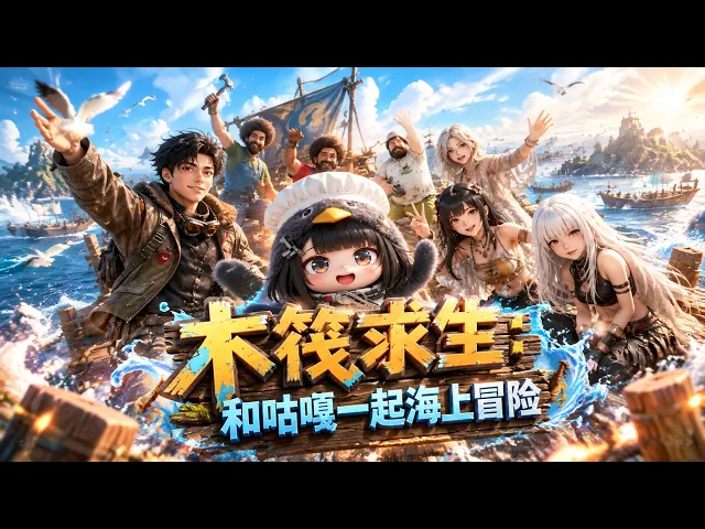 Raft Survival: Sea Adventures with Guga