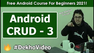 SQLite Android CRUD Fetching all Contacts Android Tutorials in Hindi