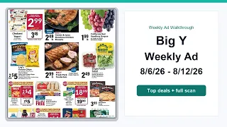 Big Y Weekly Ad 26 - 26 Top 10 Deals