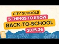 Countdown to Back-to-School 2025-26