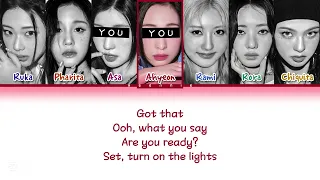 KARAOKE BABYMONSTER DRIP But You Are Asa Ahyeon Color Coded Lyrics 