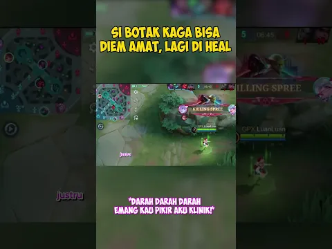 SI BOTAK KAGA BISA DDIEM AMAT, LAGI DI HEAL