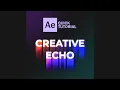 CREATIVE ECHO EFFECT IN ADOBE AFTER EFFECTS