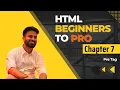 Chapter 7 HTML pre Tag Display Preformatted Text Like a Pro HTML Tutorial