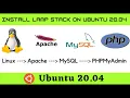 Install LAMP Stack Linux Apache MySQL PHP with PHPMyAdmin on Ubuntu 20 04 Server