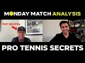 Stupid Questions with Sam Querrey About Pro Tennis Life Monday Match Analysis
