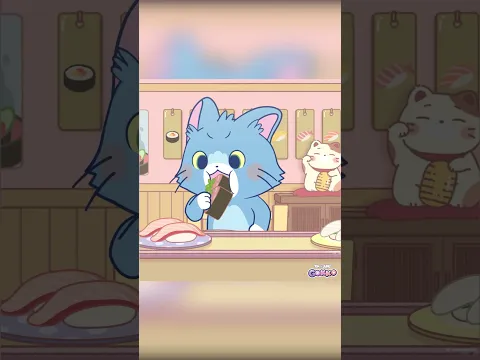 Bufón del bufé de sushi 🍣 | #TomAndJerry #Gokko | @WBKidsLatino