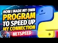 How I Built a Python Program to Speed Up My Internet