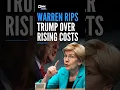 Day 569 Costs Are Up Elizabeth Warren Torches Trump Over Rising Prices