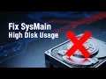 How to Fix Service Host SysMain High Disk Usage in Windows 11