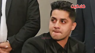 عنبه لا يتمالك دمو عه اثناء كلام صاحبة السعادة اسعاد يونس في العرض الخاص لفيلم عصابة عظيمة 