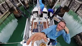 Getting Triteia Back in the Water After 6 Weeks on the Hard & Learning The Engine Fate