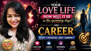 💖 Your Love Life in the Upcoming Days 🔮 What’s Coming in Love & Career? | Major Changes Ahead