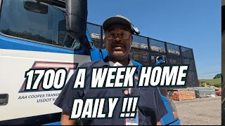 1700 Weekly - Home Daily Trucking Job
