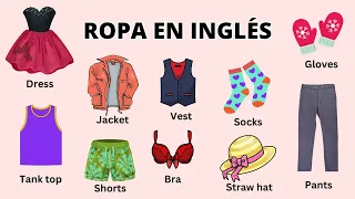 aprende la ropa en ingl s clothes vocabulary
