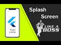 Flutter Splash Screen EASY TUTORIAL FOR BEGINNERS