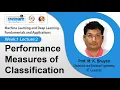 Lec 2 Performance Measures of Classification