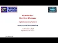 Webinar Advanced Decision Modeling with OpenRules on Mar 5 2021