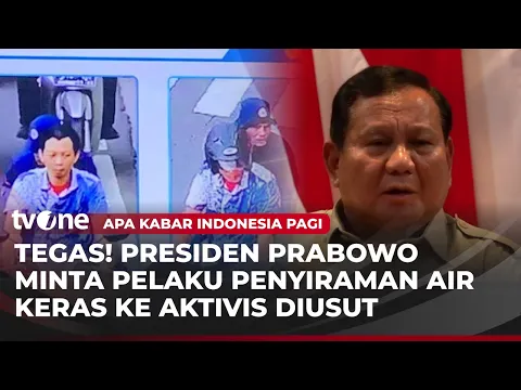Presiden soal Penyiraman Air Keras ke Aktivis KontraS: Ini Terorisme, Harus Kita Usut!