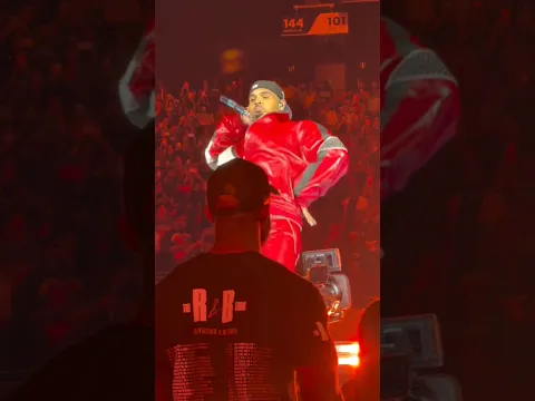 Chris Brown Was Vibing HARD to Gunna 🔥 #rnbtour #randbtour #vegas #breezy #fyp