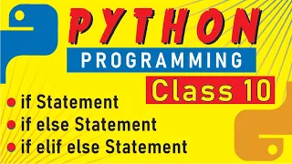 What are Conditional Statements in Python If If Else If Elif Else Python Tutorial