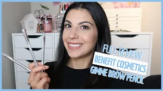 Benefit Cosmetics Gimme Brow Volumizing Pencil Review and Demo