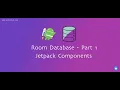 Room Database Jetpack Components Part 1