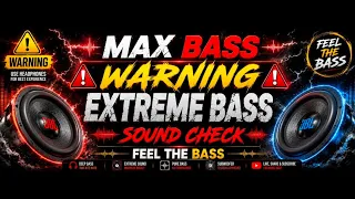 JBL Max Bass Warning | Extreme Bass Sound Check | Feel The Bass ||