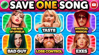 Save One Song Per Singer Most Popular Artists 6 Songs Each Singer Music Quiz 2025 