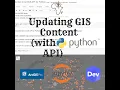 Updating GIS Content