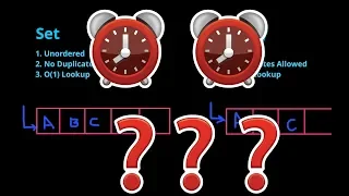 Coding Sets In Under 3 Minutes - Sets vs Arrays