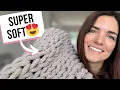 HOW DO YOU MAKE A CHUNKY KNIT CHENILLE BLANKET