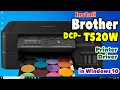How to Download and Install Brother DCP T520W Printer Driver in Windows 10 PC or Laptop