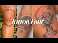 2023 Tattoo Tour - Black Gray Aesthetic Tattoos on Arms Legs Meaning Pain level