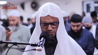 سورة لقمان كاملة في الصلاة للشيخ شيخ أبو بكر الشاطري في بريطانيا مسجد الحميراء 