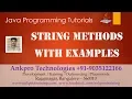 Java for beginners - Chapter 10 Important string methods in Java Part
