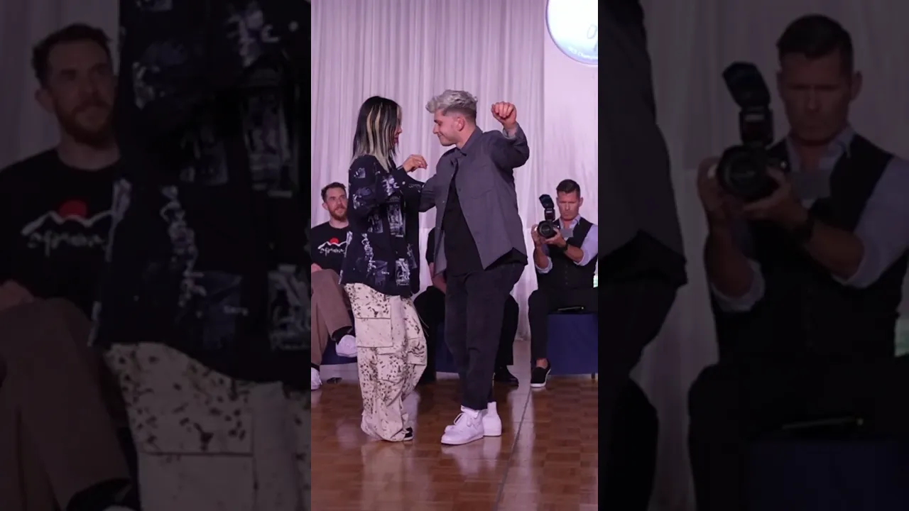 When #kpop meets #westcoastswing 🎤🕺