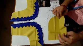 घर पर बनाएं Latest Blouse Back Neck Design ✂️ | Easy Cutting & Stitching Tutorial |