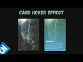 Card Hover Effect using HTML CSS No JavaScript