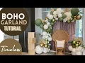 Boho Balloon Garland DIY Bohemian Theme Decoration Brittany Bradley 2023