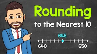 How to Round to the Nearest 10 Using a Number Line