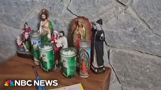 shows compound where Mexican cartel leader was killed