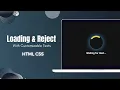 Creative HTML CSS Loading Animation Customizable Texts