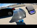Weight - Carbon Fiber Trunk vs OEM Trunk
