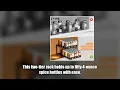 RCHYFEED Pull Out Spice Rack Review: Is This 2-Tier Cabinet Organizer Worth It?