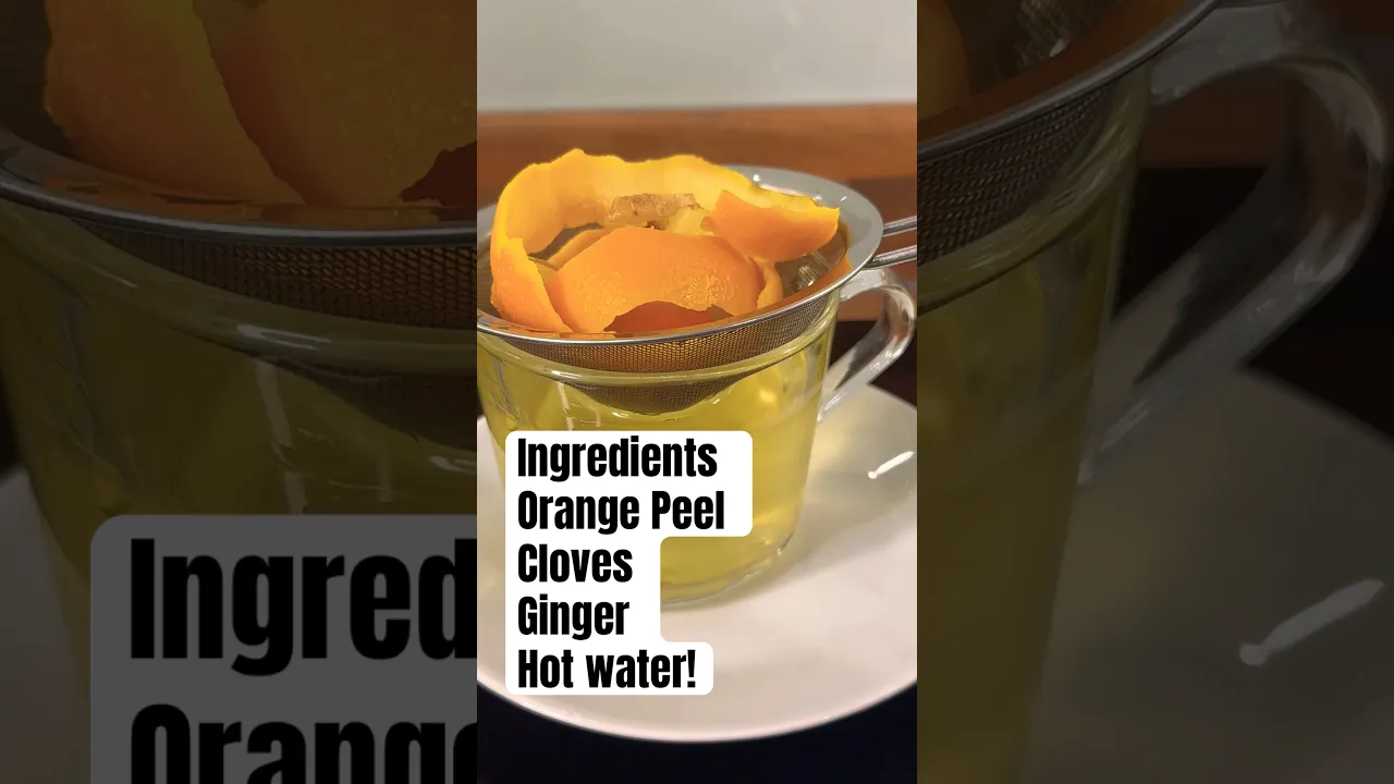 Orange Peels fight infection colds and flu 