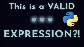 All about Ellipsis in Python