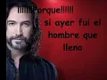 MARCO ANTONIO SOLIS...ACEPTO MI DERROTA... (LETRA)