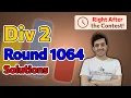 Codeforces Round 1064 Div 2 Solutions by Arpa
